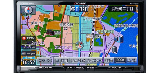 イクリプス AVN-Z05i 楽ナビ