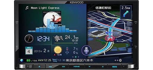 ケンウッド MDV-Z702 楽ナビ