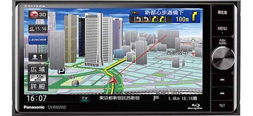 パナソニック CN-RX02WD ストラーダ 美優Navi
